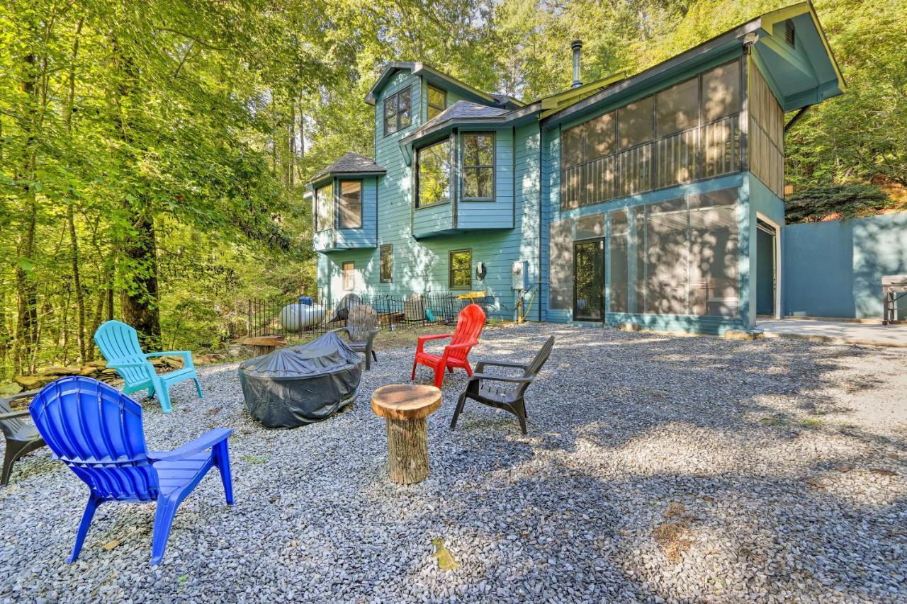 Custom-Built Luxury Cabin With Tesla Charger! Villa Ellijay Exterior photo